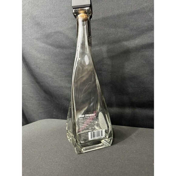 Gran Coramino Reposado Cristalino, Kevin Hart Tequila, EMPTY Decanter 750ml - Picture 2 of 8